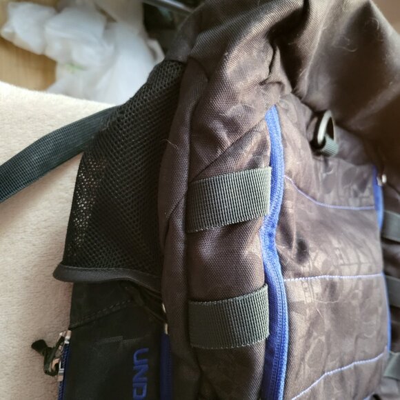 Under Armour Imprint Laptop Backpack -- Blue-BLACK GUC SEE PICTURES - Picture 4 of 11